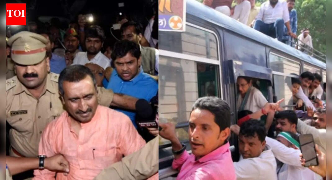 'Wanted to kill myself': Unnao rape survivor protests Kuldeep Sengar bail at India Gate | Delhi News