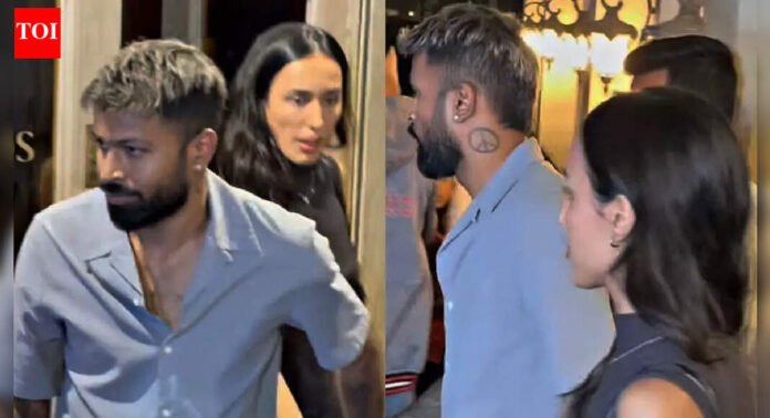 Watch: Hardik Pandya wins hearts after ignoring abusive fan during dinner date with girlfriend Mahieka Sharma | Cricket News