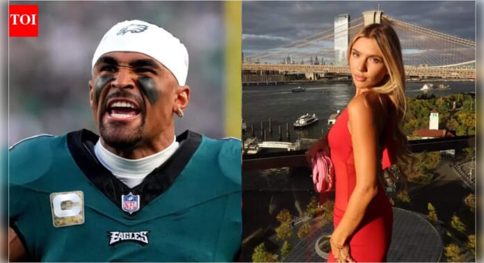 Watch: Jalen Hurts’ standout season takes viral turn as Eagles QB meets fitness influencer and reality TV star Jacklyn Romano | NFL News