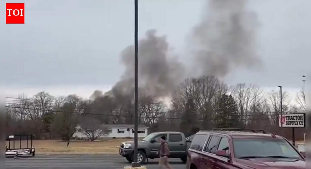 Watch: Two helicopters collide mid-air, 1 dead; video shows thick smoke billowing from ground