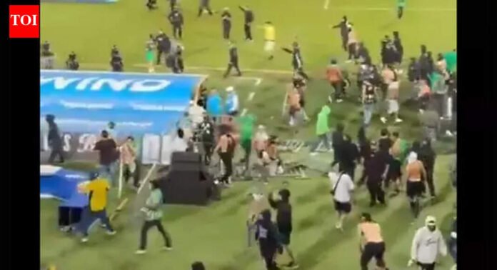 Watch: Violence erupts after Colombia Cup final - 59 injured, trophy ceremony cancelled in Medellin chaos | Football News