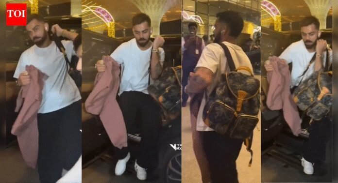 Watch: Virat Kohli spotted at Mumbai airport; returns to Vijay Hazare Trophy | Cricket News