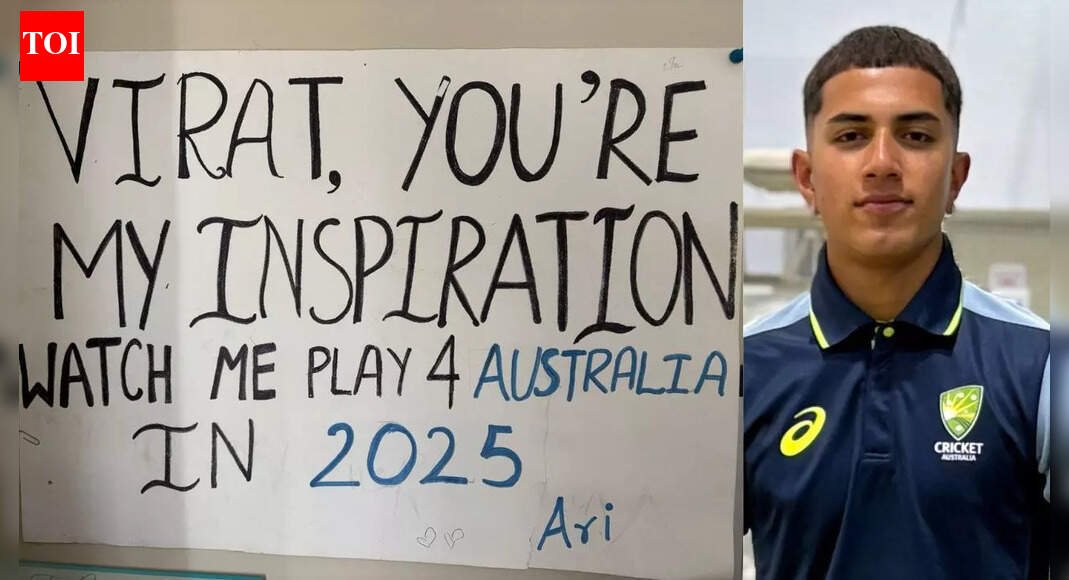 'Watch me play for Australia in 2025': Aryan Sharma, a Virat Kohli fan who made a promise to his idol and is now living his dream | Cricket News