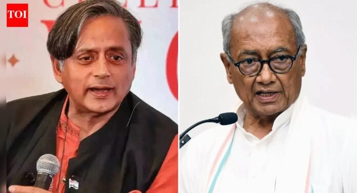 'We can learn': Shashi Tharoor’s 'discipline' retort to Digvijaya Singh’s RSS praise; signal for Congress? | India News