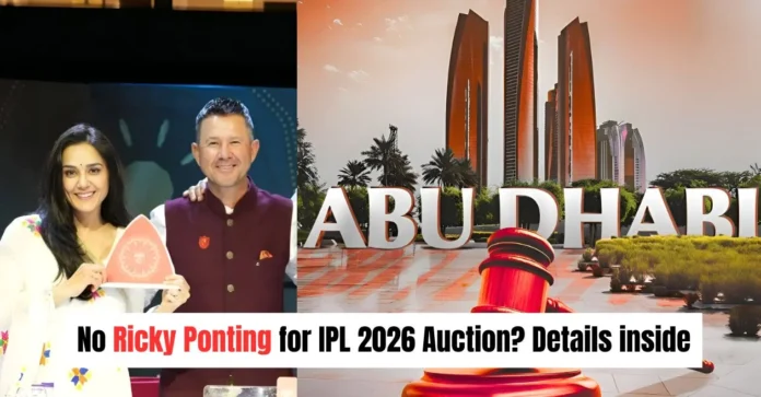 Will Ricky Ponting miss the IPL 2026 auction? Here’s what we know about Punjab Kings’ head coach availability