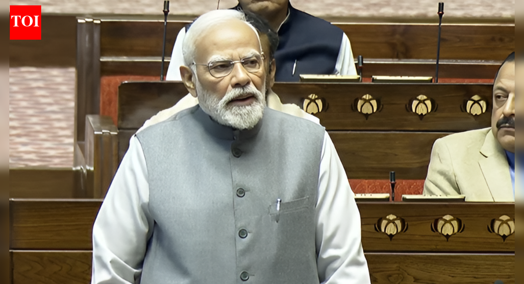 Winter Session: PM Modi welcomes Vice-President CP Radhakrishnan as Parliament opens — Watch | India News