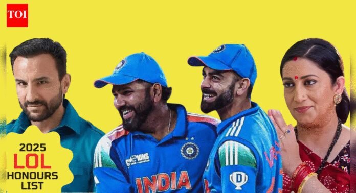 Yearend special: Sunday Times ‘honours’ newsmakers who spiced up 2025 | India News