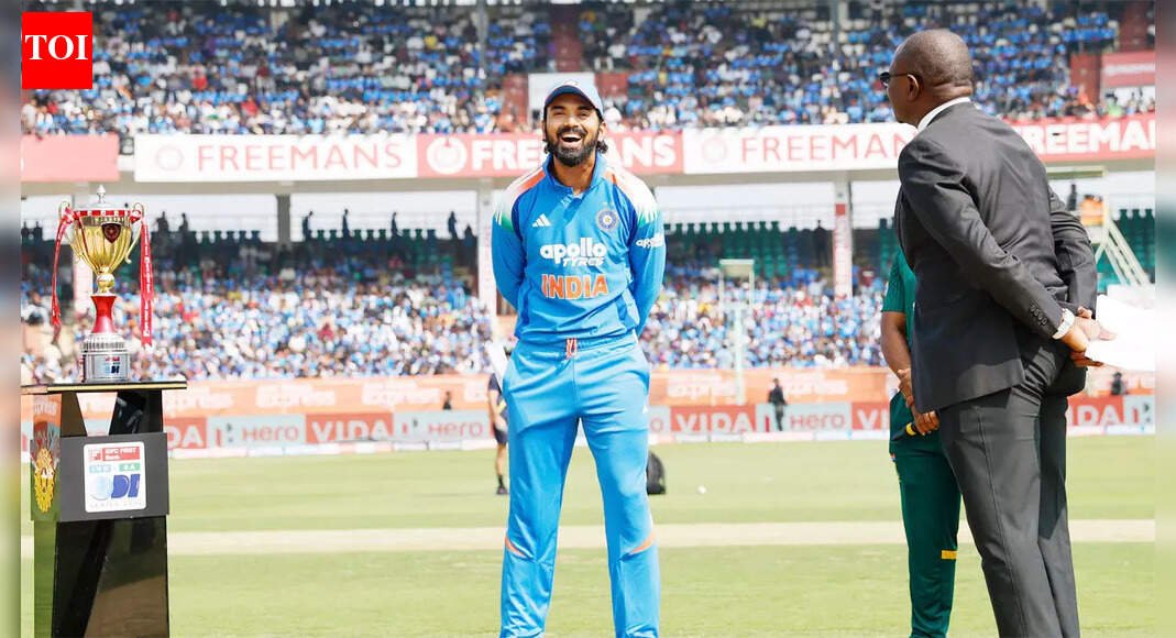 'Yessss!!!': KL Rahul breaks 20-game curse with epic toss celebration – WATCH | Cricket News