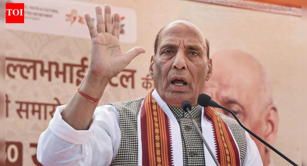 ‘Capable of giving a befitting reply’: Rajnath Singh says Operation Sindoor shows India won’t accept provocation; sets Rs 50,000-cr defense export goal | India News