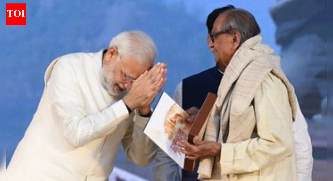 ‘Deeply saddened’: PM Modi condoles death of Statue of Unity creator Ram Sutar at 100; tributes pour in | India News