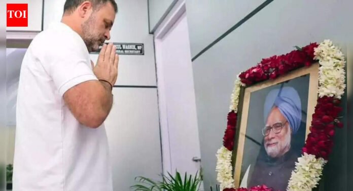 ‘Erudite and deeply decent’: Congress, leaders across party lines pay tribute to Manmohan Singh on first death anniversary; Tharoor shares heartfelt video | India News