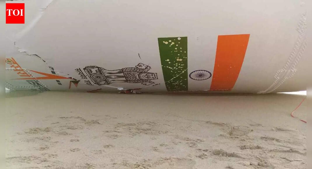 ‘LVM3 rocket debris’ washed ashore on Sri Lanka coast | India News