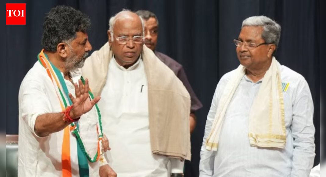 ‘Local-level confusion’: How Kharge’s remark adds twist to Siddaramaiah vs DK Shivakumar power tussle in Karnataka | India News
