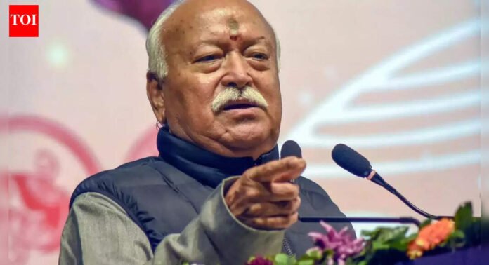 ‘Not ready for responsibility’: RSS chief Mohan Bhagwat on live-in relationships and how many children to have — watch | India News