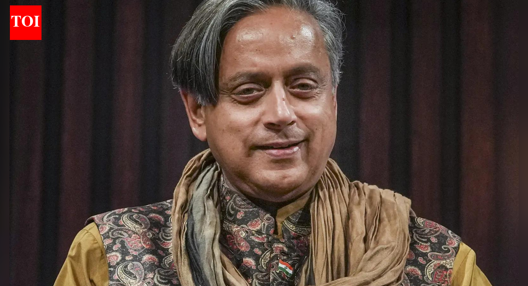 ‘Waiting in vain’: Tharoor reacts to IND-SA match cancellation; cites Kerala's AQI | India News