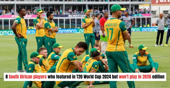 8 South African players who featured in T20 World Cup 2024 but won’t play in 2026 edition