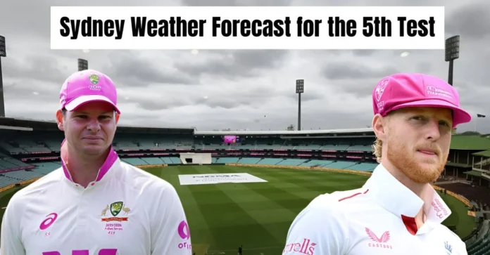 AUS vs ENG, Ashes 2025-26: Sydney Weather Forecast for the 5th Test