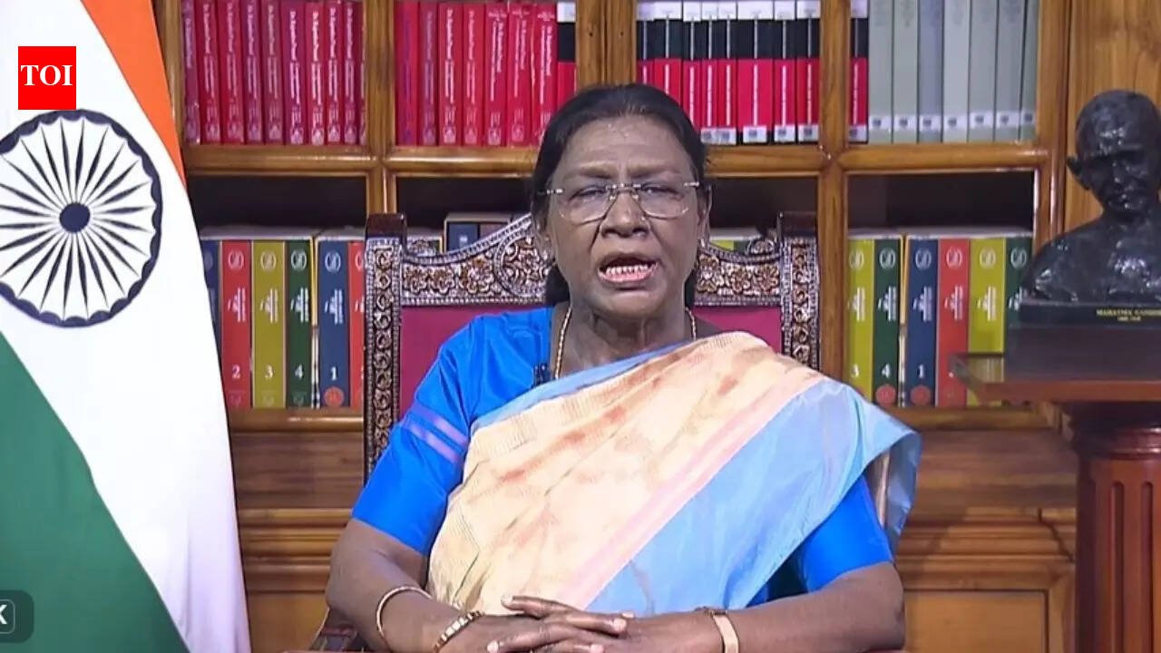 Address to the nation: President Droupadi Murmu celebrates citizens’ role in nation-building on Republic Day eve– Top quotes | India News