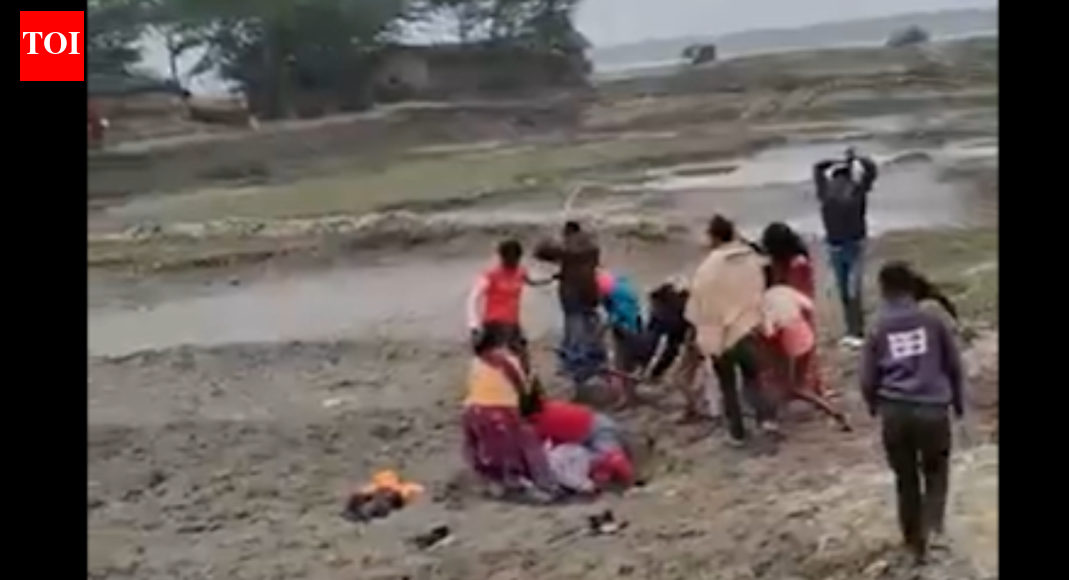 ‘An anti-women state’: BJP shares video of brutal assault on woman in West Bengal; slams Mamata Banerjee | India News