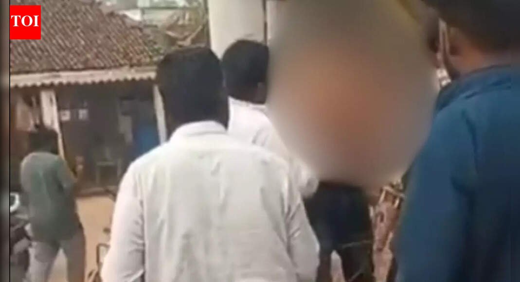 Andhra Pradesh: Man tied to pole, assaulted by wife’s family for marrying her against their wishes; six arrested | Vijayawada News