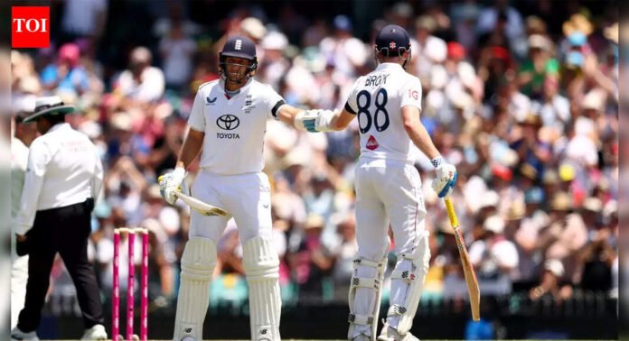 Ashes 5th Test: Joe Root, Harry Brook tame Australia on rain-hit Day 1 | Cricket News