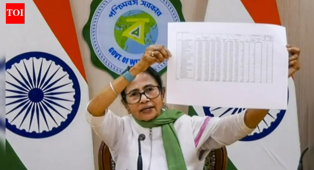 'BJP-EC nexus': Mamata says poll body deleted 54 lakh 'genuine voters', claims plan to remove 1 crore more | India News