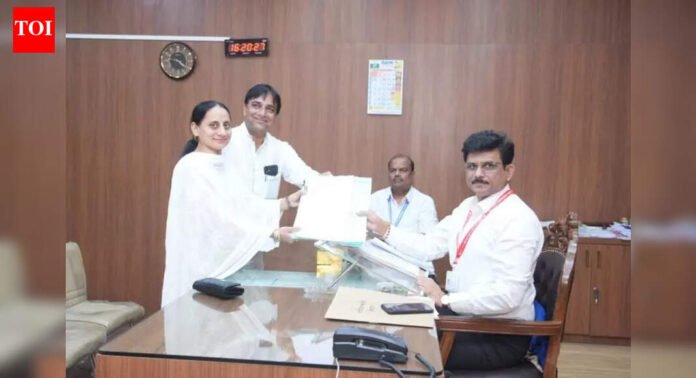 BMC elections in Mumbai: Neta husbands find strongholds reserved for women, pitch their wives into the fray | Mumbai News