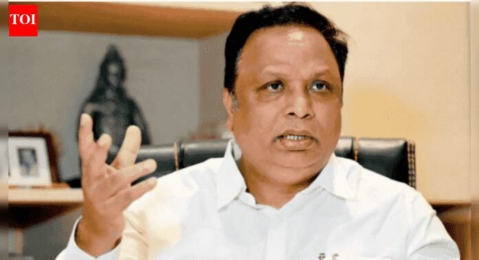 BMC polls: Guardian minister Ashish Shelar campaigns for 32-year-old media advertiser in Lokhandwala | Mumbai News