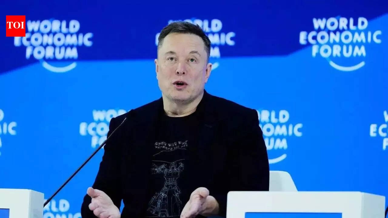 BlackRock CEO ends WEF 2026 with a quote from Elon Musk: It is better to be an optimist and wrong, than being …