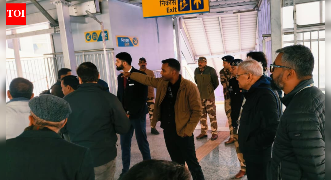 CISF paves way for seamless transfers between RRTS Namo Bharat & DMRC at New Ashok Nagar Metro Station | India News