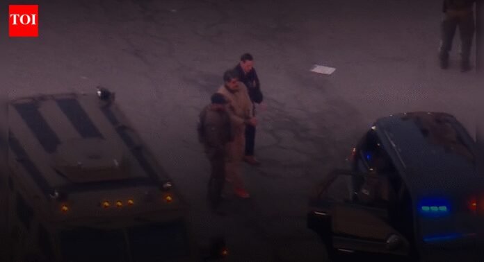 Chopper, armoured vehicle: 'Limping' Maduro taken to New York court - watch video; what are the charges against him