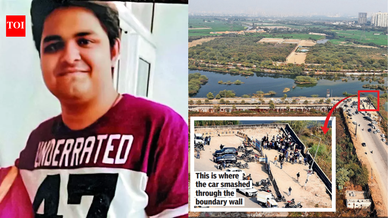 Crash on 90-degree road: How civic neglect killed techie in ‘planned’ Noida; flooding fix proposed in 2015, never implemented | Noida News
