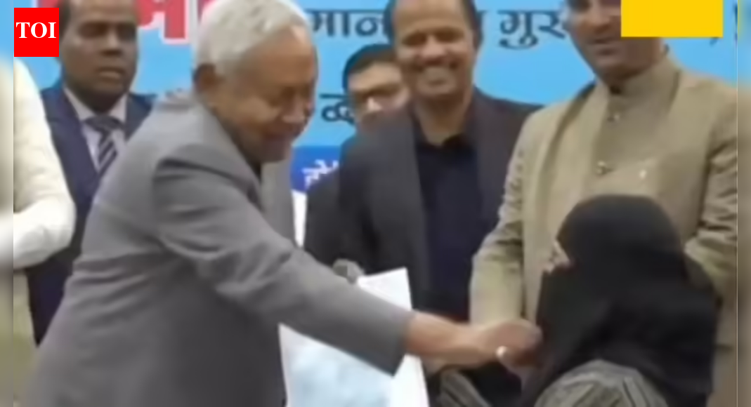Doctor in Nitish Kumar hijab row joins govt service in Patna; got separate Rs 3 lakh/month offer from Jharkhand too | Patna News