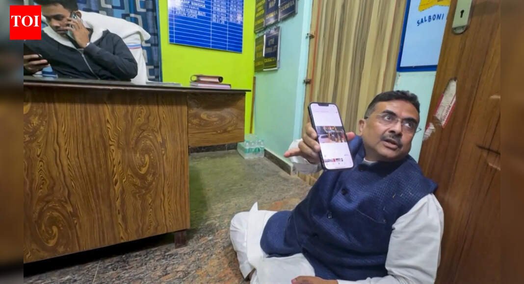 'Even LoP is not safe': BJP on Suvendu Adhikari convoy 'attack'; MHA seeks report from his office | India News