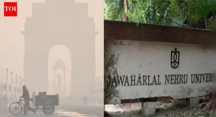 Evening news wrap: SC raps air quality body over Delhi pollution; JNU seeks FIR on students over anti-Modi slogans and more | India News