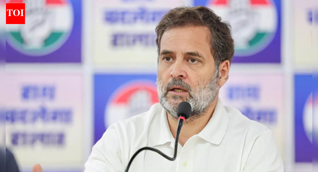 'Fark samjho sirji': Rahul Gandhi takes dig at PM Modi over Trump tariffs; invokes Indira Gandhi | India News