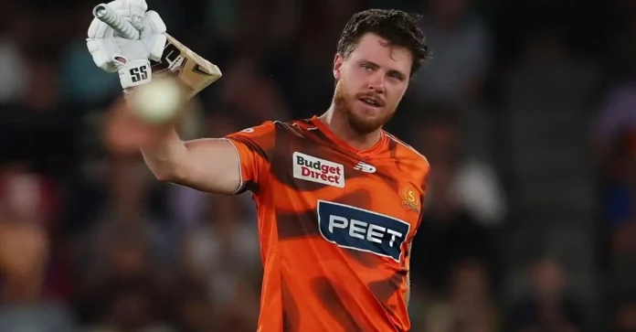 Finn Allen’s blazing century powers Perth Scorchers to commanding win over Melbourne Renegades in BBL