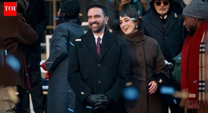 From controversial Nazi wave gesture to Punjabi groove: Viral moments from Zohran Mamdani’s mayoral oath ceremony- Watch