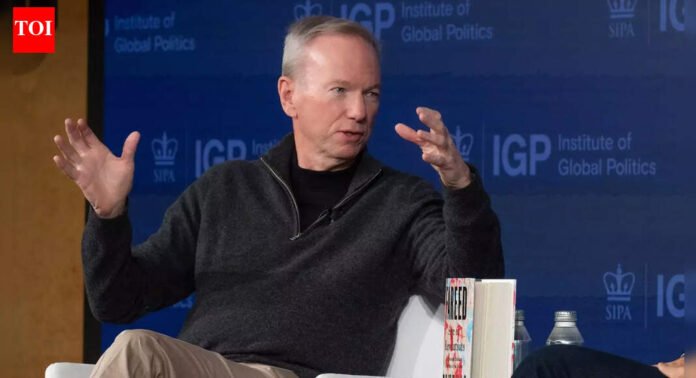 Google ex-CEO Eric Schmidt: What I did my whole early life is wiped off by…