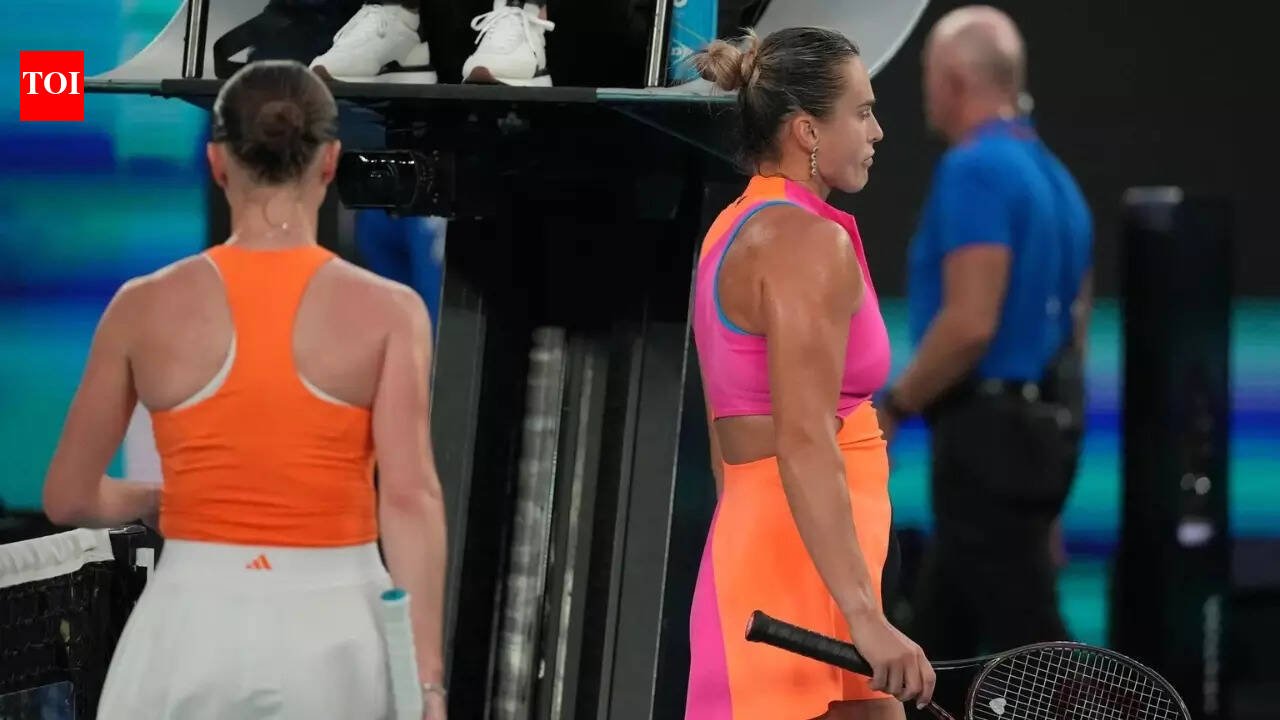 Handshake row at Australian Open: Aryna Sabalenka beats Svitolina, no handshake after semi-final | Tennis News