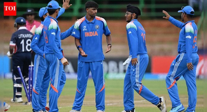 Henil Patel's five-for sets up India U19's six-wicket win over USA | Cricket News