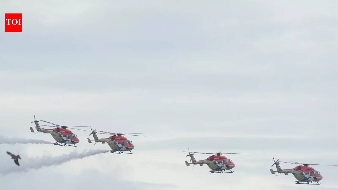 IAF's Sarang helicopter team to perform at Singapore airshow | India News