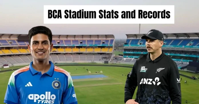 IND vs NZ: Pitch Report for 1st ODI, BCA Stadium Stats and Records