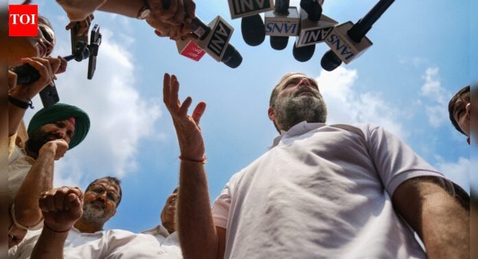 Indelible ink row: Rahul Gandhi accuses EC of ‘gaslighting’ voters - What does it mean? | India News