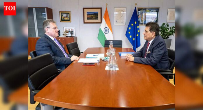 India-EU FTA: Piyush Goyal wraps up Brussels visit; talks focused on expediting agreement