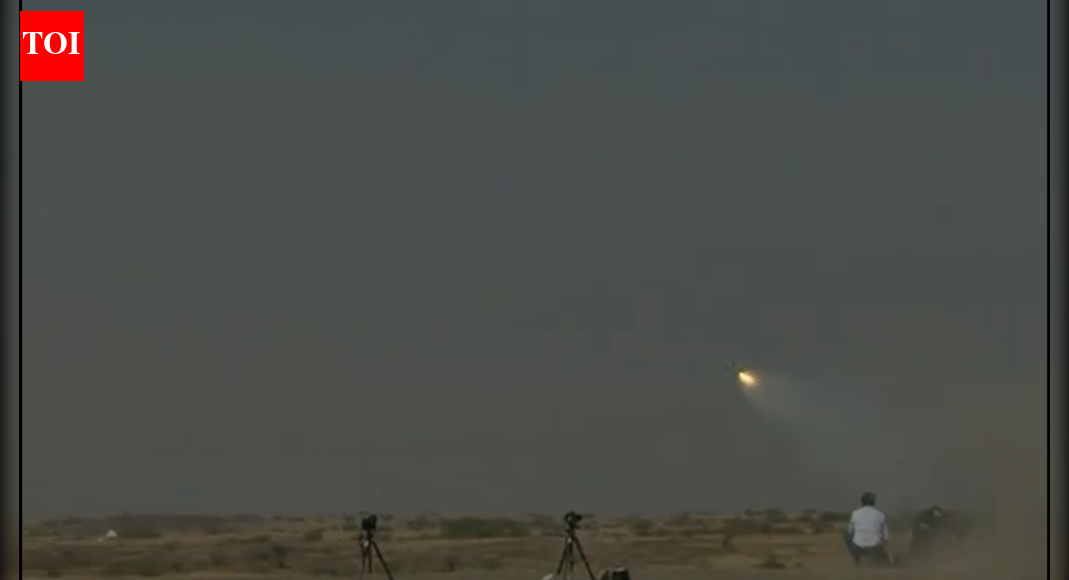 India tests indigenous MPATGM with top-attack capability: Rajnath Singh calls it boost to Aatmanirbhar Bharat | India News