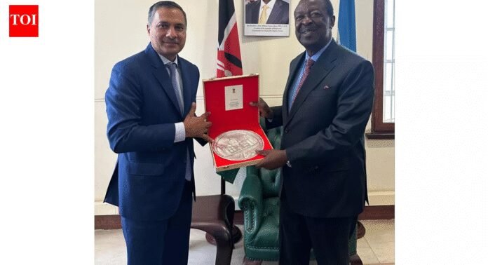 Indian High Commissioner meets Kenya's Prime Cabinet Secretary; sides agree to convene Joint Commission for Cooperation