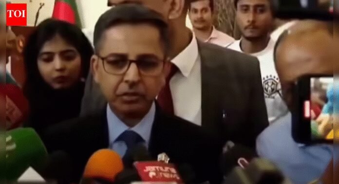 Indian envoy to Bangladesh meets new BNP chief Tarique | India News