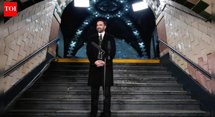 Indian-origin Zohran Mamdani sworn in as New York City first Muslim mayor at historic subway station - watch