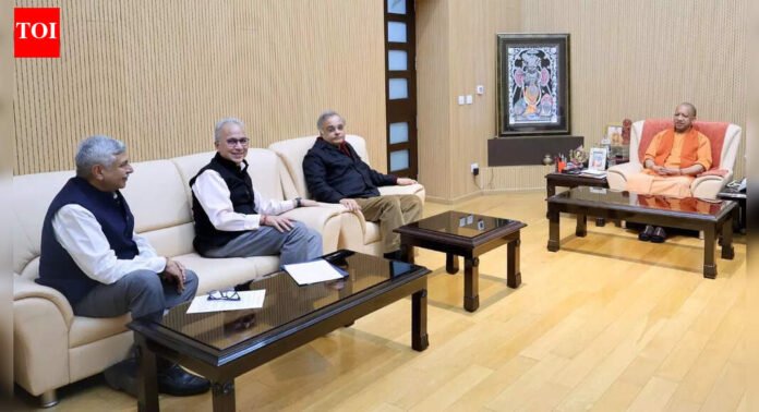 Industrial leaders meet Uttar Pradesh CM Yogi Adityanath to discuss investment | India News